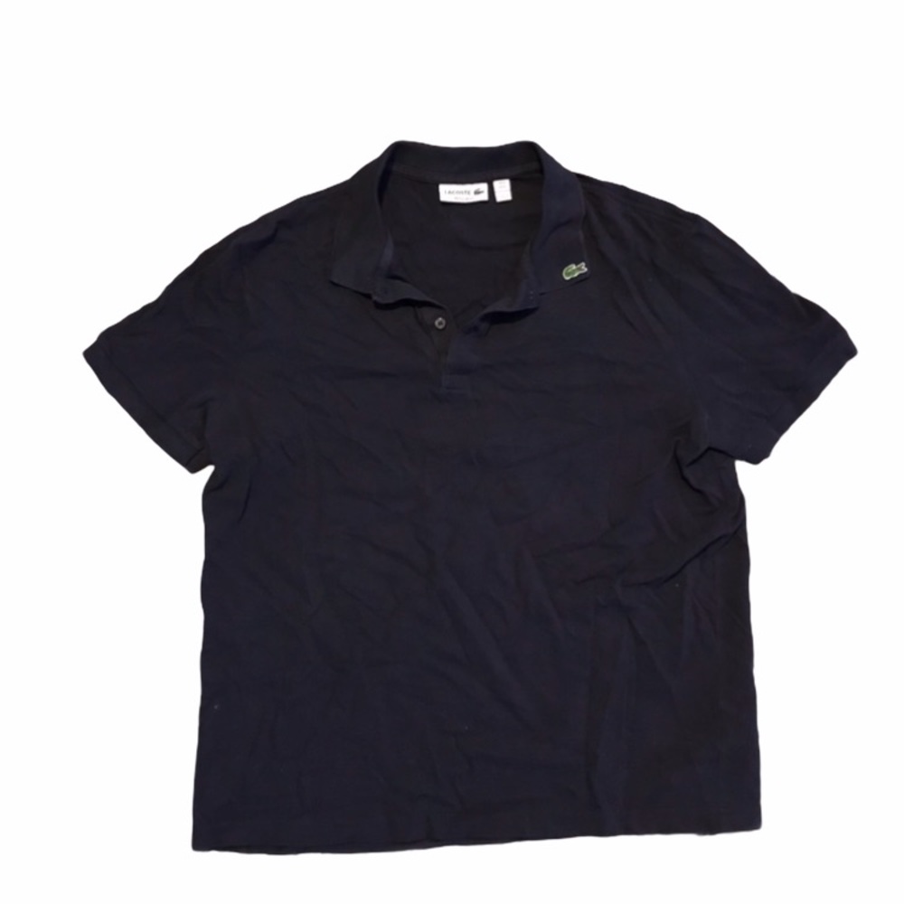 Lacoste Navy Blue Polo w/ Alligator on Collar